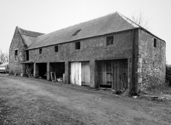 View of cart shed and granary from NE.