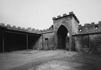 View of gatehouse from SW.