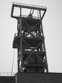 Detail from NW of headframe.