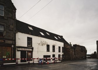 General view from S of SE side of building (facing North Street)