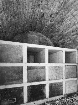 Interior.
View of burial vault from NW.