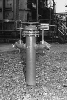 Detail of fire hydrant.