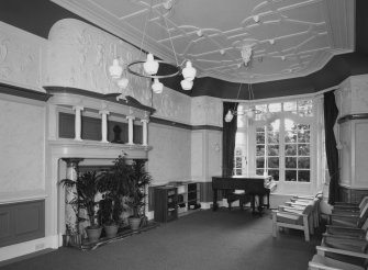View of drawing room from NE