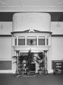 Drawing room, fireplace, detail