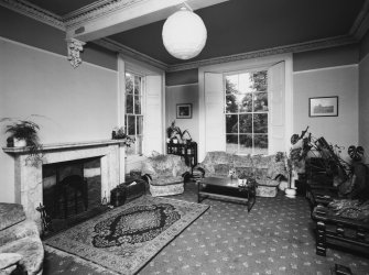 Interior.
Drawing room, view from SE.