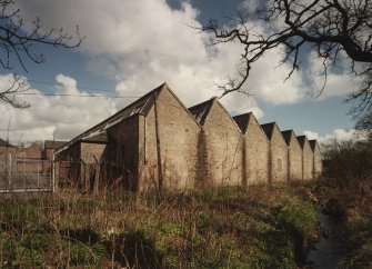 General view from SW of former Weaving Shed.