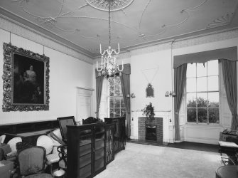 Interior.
First floor, drawing room.
