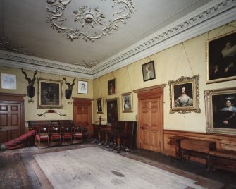 Interior.
First floor, dining room.