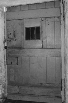 Interior.
Ground floor, corridor, detail of door.