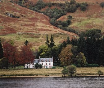 Distant view from S showing setting.