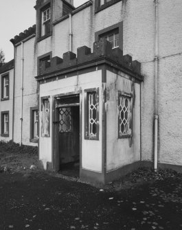 Detail of porch.