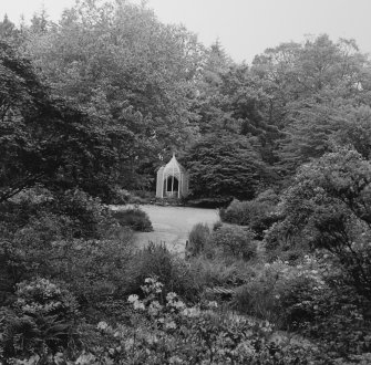 View of summer house.