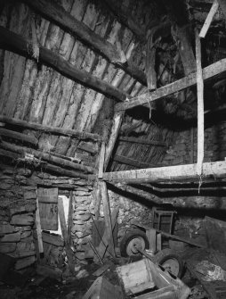 Interior.
Byre, view from NE.
