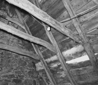 Detail of roof timbers.