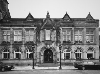 View of main entrance.