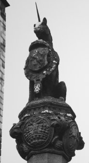 Detail of cross head.