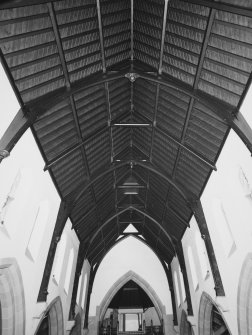 Interior.
Nave, roof.