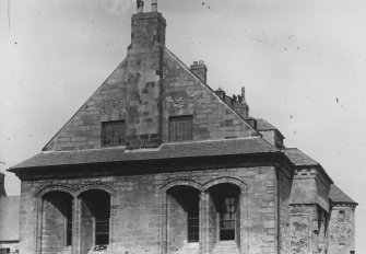 Stirling Castle, great hall
Detail of North gable