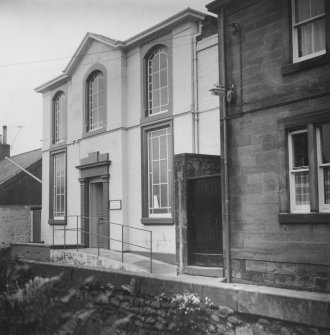 View of E elevation from NE.