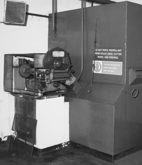 Press house [P2]: view of Nitrocellulose press.