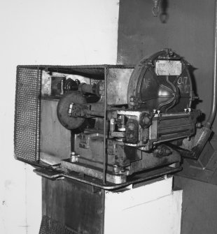 Press house [P2]: detailed view of Nitrocellulose press.