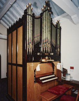 Interior.
Detail of organ.