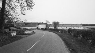 View of steadings from road from W.