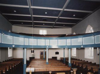 Interior. View from N showing galleries