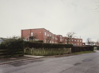 View from SE of main office building