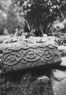 Detail of carved stone.