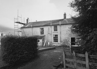 View from NW of rear of farmhouse