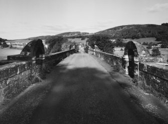 View along bridge from SW.