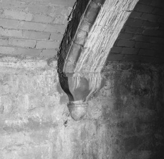 Interior.
Douglas vault, detail of corbel.