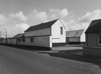 Dumfries, Dalbeattie Road, Park Farm
View of NE farm buildings from NW