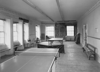 Interior.
Second floor, view of W apartment.