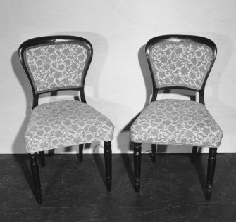 Interior. Pair of chairs (dating from 1870's)