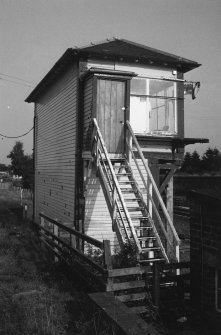View of front of signal box from W.