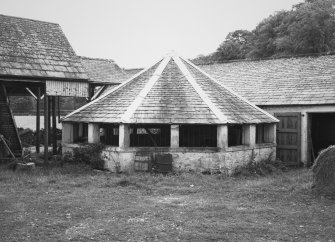 View of horsemill from SW.