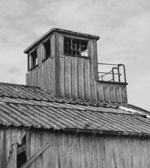 Detail of rooftop observation tower from E.