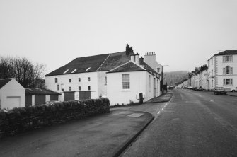 General view of brewery buildings from SSW.