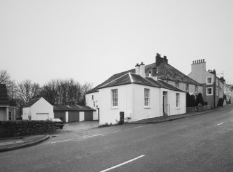 General view of Brewery Cottage and Brae Cottage from S.