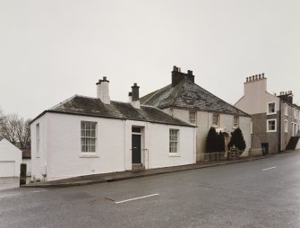 General view of Brae Cottage and Brewery Cottage from SW.