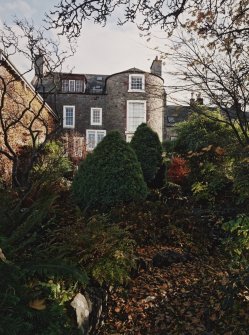 View of rear of house from West showing early 19th century bay