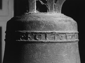Detail of tolbooth bell.