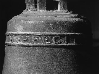 Detail of tolbooth bell.