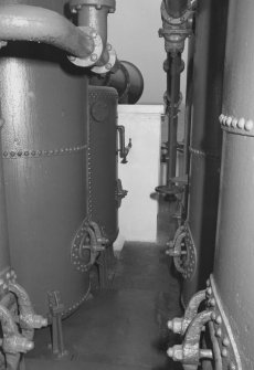 Interior.
Detail of air receivers.