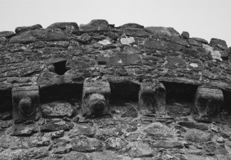 Detail of N corbels.