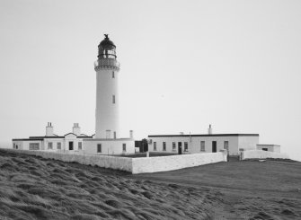 General view of the lighthouse compound from NW.