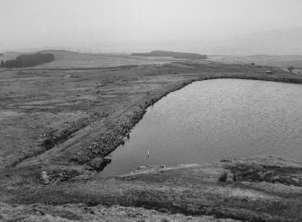 View of pond from S.