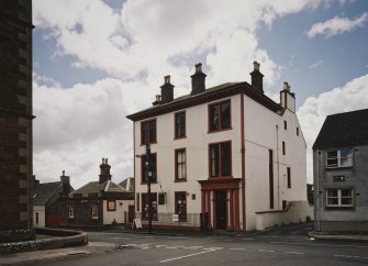 View of E end of South Main Street from NW